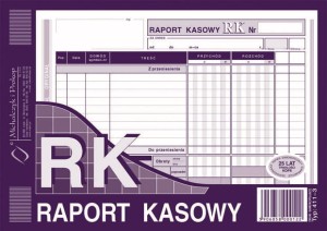 Mipro — 1 szt. — raport kasowy A5