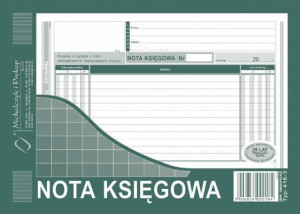 Mipro — 1 szt. — nota księgowa A5