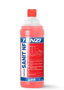 TENZI — 1 L — Sanit NF nisko pieniący koncentrat do mycia sanitariatów