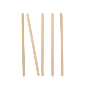 Papstar Pure — 1000 szt. — mieszadełka drewniane 14 cm