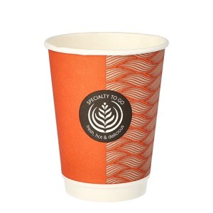 Papstar — 25 szt. — kubki papierowe o pojemności 300 ml/ fi 9 cm