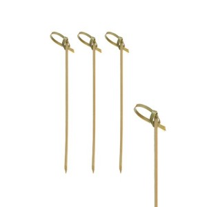 Papstar — 250 szt. — wykałaczki bankietowe (knoty) 10 cm